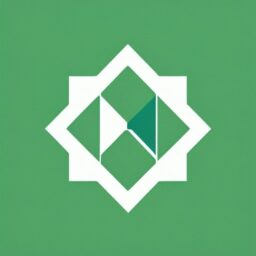 Логотип зелено-белый логотип с белым 512×512